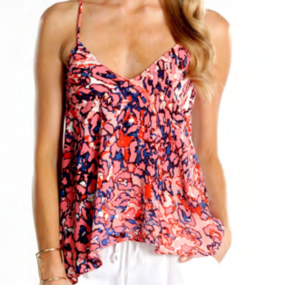 KARINA GRIMALDI SILK TOP
